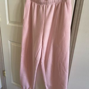 Aritzia TNA Cozy AF Cozy Fleece Hoodie, Primrose Pink, Size S